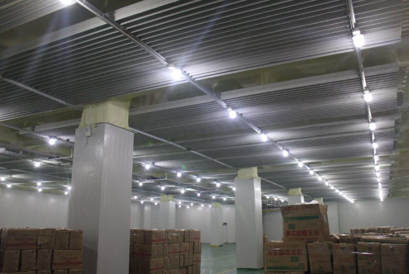 開冉制冷為上?？蛻艚ㄔ煲粋€800平海鮮冷凍庫案例